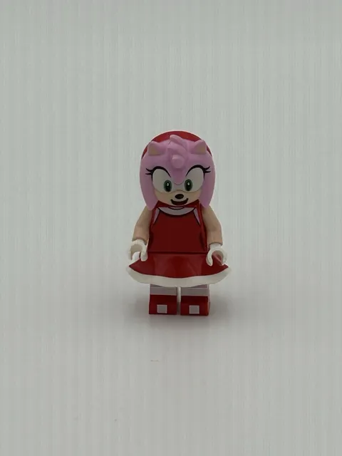 Lego Amy Rose 76992 76994 Red Dress Sonic the Hedgehog Minifigure son005