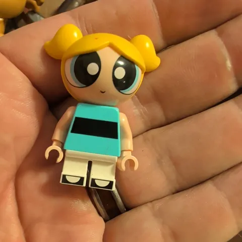Lego New Bubbles The Powderpuff Girls Minifigure
