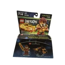 Lego Dimensions 71222 Chima Laval Lion Rider Fun Pack 57 pcs NEW  Damaged Box