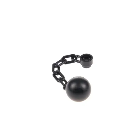 1x LEGO Chain Link 5 Round Black Police Prison 6325312 50800 15532