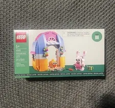 LEGO 40682 Spring Garden House Limited Edition Building Toy Set Easter Bunny