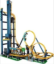 LEGO Icons: Loop Coaster (10303) RETIRED. PRE OWNED. COMPLETE WITH MOTOR