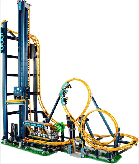 LEGO Icons: Loop Coaster (10303) RETIRED. PRE OWNED. COMPLETE WITH MOTOR