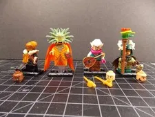 Lego Dungeons & Dragons CMF Lady of Pain Elf Dwarf Halfling Minifigure Lot