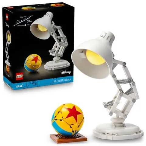 LEGO Ideas Disney Pixar Luxo Jr. 21357 18+ Lamp Pixar Ball 613 Pieces Sealed