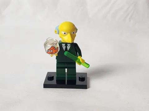 LEGO minifigures MR, BURNS  And NELSON