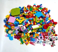 Lego Duplo 13+ lbs Bulk Lot Vehicles Figures Assorted Bricks Blocks Parts