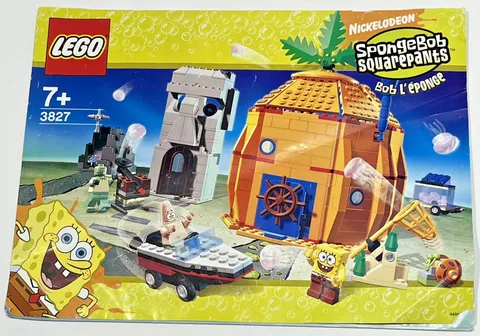 LEGO SpongeBob SquarePants: Adventures in Bikini Bottom (3827) Instructions Only