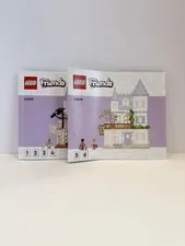 LEGO Friends 42638 Castle Bed and Breakfast Instruction Manuals Books 1 & 2 ONLY
