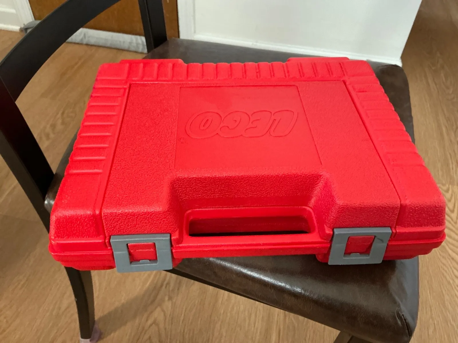 Vintage 1985 LEGO Red Storage Case Carrying Box Hard Plastic USA