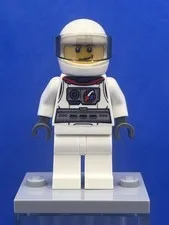 Test Plane Pilot cty0569 - LEGO City Used Minifigure