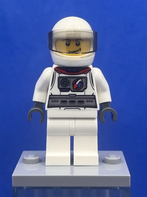 Test Plane Pilot cty0569 - LEGO City Used Minifigure