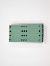 Lego Qty 4 - Sand Green - 91176 Support 2 x 2 x 13 with 5 Pin Holes - NEW