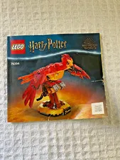 LEGO INSTRUCTION GUIDE ONLY!!! Harry Potter Wizarding World 76394 Fawkes Phoenix