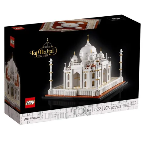 LEGO Taj Mahal Architecture Agra India 21056 New Sealed Retired Safe Ship