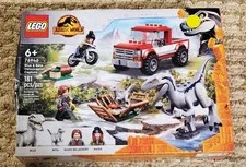 LEGO Jurassic World 76946 Blue & Beta Velociraptor Capture  NEW SEALED