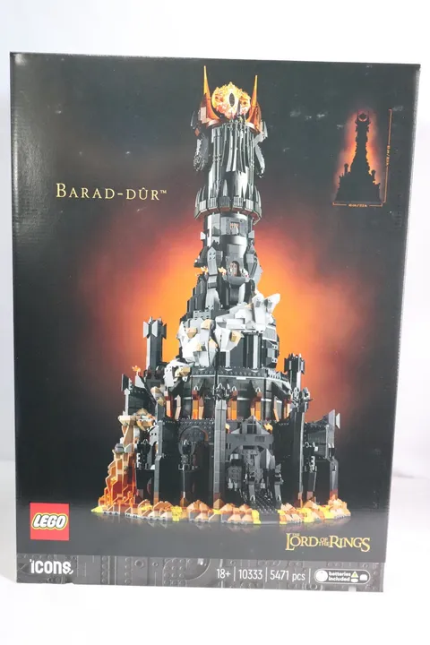 LEGO Icons LOTR Barad-dûr Tower 10333 Sealed 5,471pcs Collectors Set