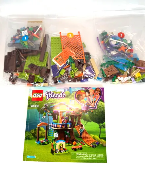 Lego 41335 Friends Mia's Treehouse *100% COMPLETE with INSTRUCTIONS* NO BOX