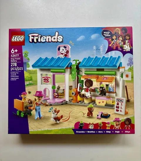 LEGO Friends Dog Treats Bakery Building Set 42677 NEW/SEALED