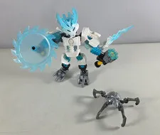 LEGO BIONICLE Protector of Ice 70782 Complete Skull Spider 2015 Retired Set