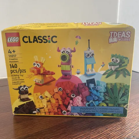LEGO Classic Creative Monsters Set #11017 Ideas Included Creative Monsters 4+