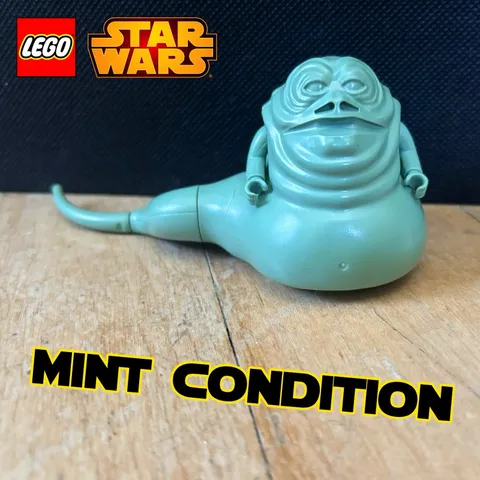 Jabba The Hut Sand Green SW0071 Big Fig Vintage LEGO Star Wars