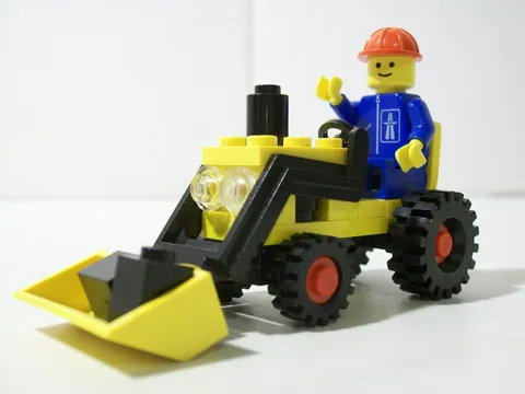 Lego 6603 Classic Town Construction SHOVEL TRUCK Complete w/Instructions