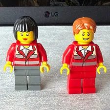 Lego city para-medics minfigures