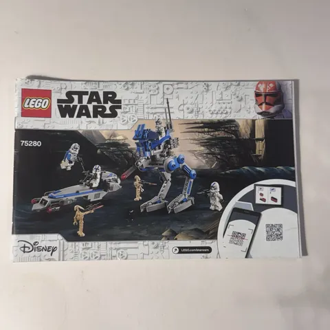 LEGO Star Wars: 501st Legion Clone Troopers (75280) INSTRUCTIONS ONLY