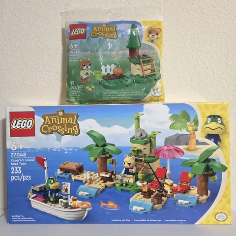 LEGO Animal Crossing 77048 Kapp'n's Island Boat Tour & 30662 Maple Pumpkin