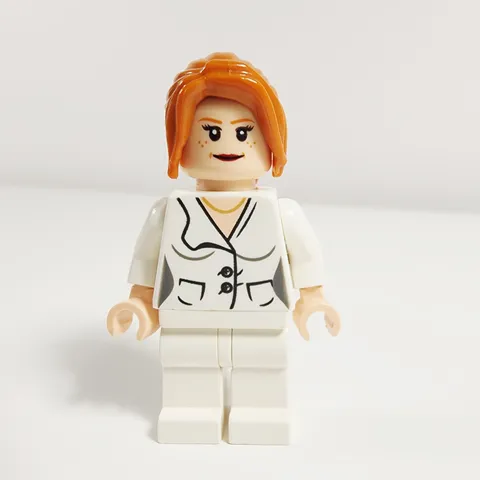 Lego Pepper Potts Minifigure White Suit Super Heroes Iron Man 3 76007 sh0068