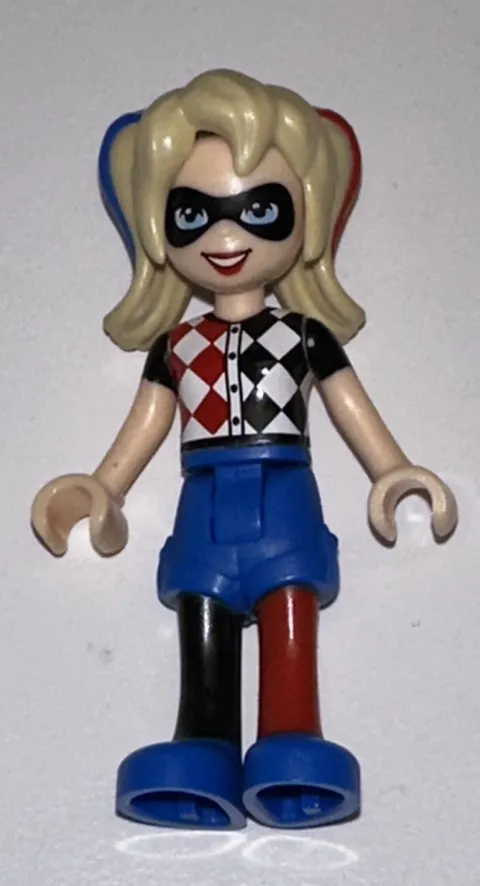 LEGO Super Hero Girls Harley Quinn Minifigure 41231 Mini Fig Doll