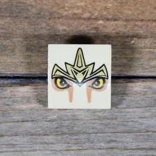 LEGO Legends of Chima Tan Slope 2x2x2/3 Lion Armor and Eyes Pattern 15068pb002