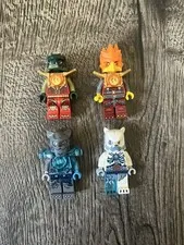 LEGO Legends of CHIMA Minifigure lot Iceklaw Stealthor Frax Cragger