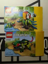 LEGO Minecraft 31031 Rainforest Animal Instruction Manual Only! 2 Books Only!