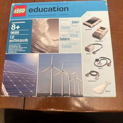 Lego Education Renewable Energy Add-on Set 9688 Sealed