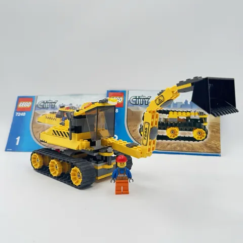 LEGO CITY: Digger Construction (7248) 100% Complete Retired (2005) Rare READ