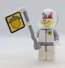 Sandy Cheeks 3816 Flag Spongebob Squarepants  LEGO® Minifigure Figure