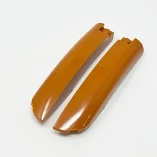 77180 77182 LEGO Parts Slope Curved 10x2x2 Round End Right & Left DARK ORANGE