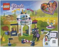 Lego Friends Stephanie's Horse Jumping (41367) Instructional Manual Booklet Only