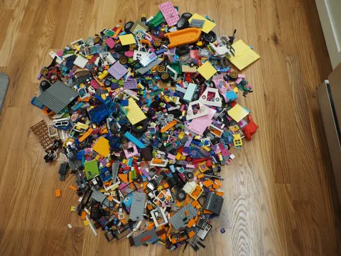 LEGO Building Bricks Bulk Lot Mixed Parts Pieces Approximately 10 lbs