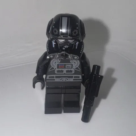 LEGO Star Wars Imperial V-wing Pilot Minifigure w/ Blaster Accessory