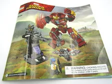 LEGO Marvel Super Heroes Hulkbuster Smash-Up 76104 Instructions Manual Only
