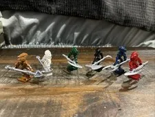 LEGO BIONICLE Mini Figures Toa Hordika LOT OF 6 with weapons