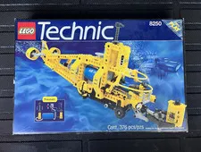 LEGO Technic Search Sub 8250 Pneumatic Set 376 Pcs Complete Set Box