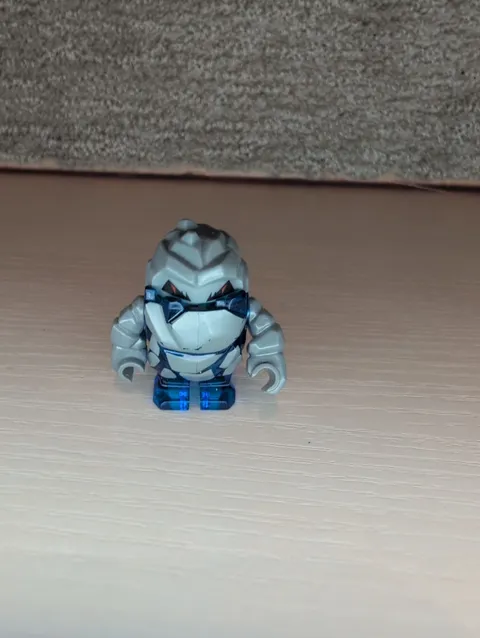LEGO Power Miners Rock Monster Glaciator Minifigure Trans-Dark Blue