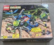 Vintage LEGO 6977 Insectoids Arachnoid Star Base New In Sealed Box 1998