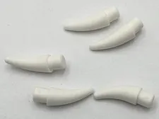 Lego 5 New White Barbs Claws Horn Tooth Small Parts