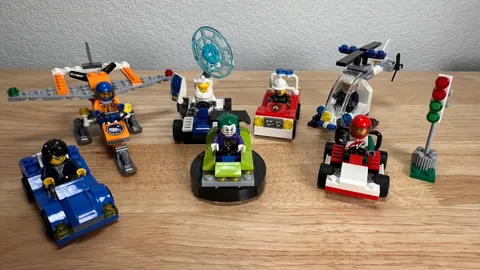 Lego Blister Pack Bundle - Lot of 7 Sets (Joker/cars/plane)