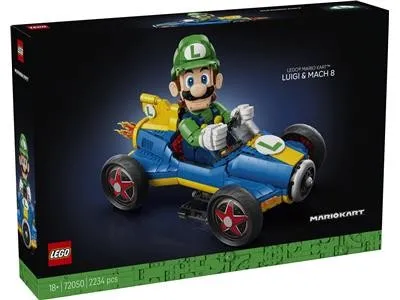 LEGO® Super Mario 72050-1 Mario Kart – Luigi & Mach 8